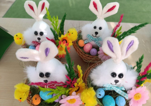zajączki wielkanocne