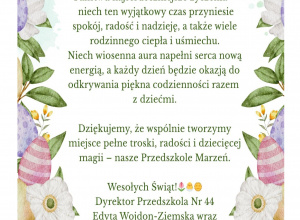 Życzenia wielkanocne