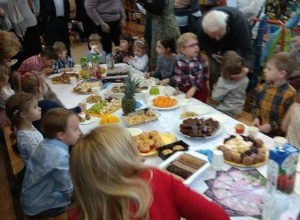 Dzień Babci i Dziadka w grupie Krasnali